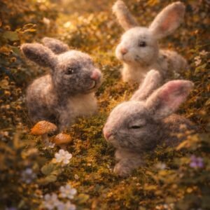 Tiny Easter Rabbits